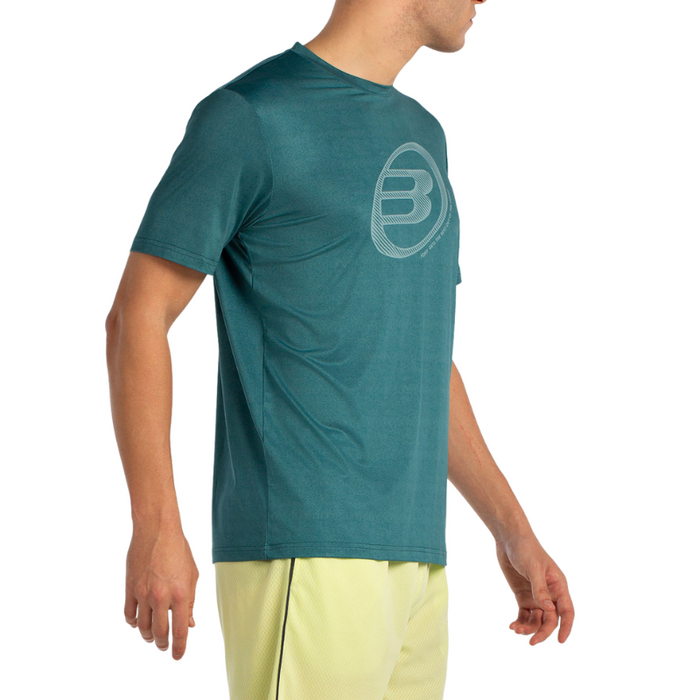 T-shirt Bullpadel Lande Vert Foncé - Esprit Padel Shop