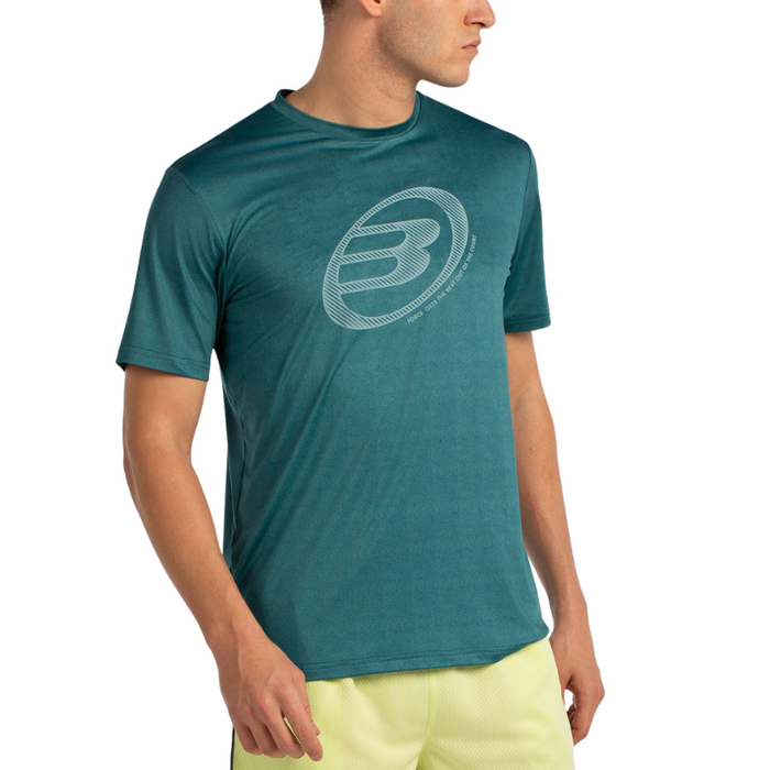T-shirt Bullpadel Lande Vert Foncé - Esprit Padel Shop