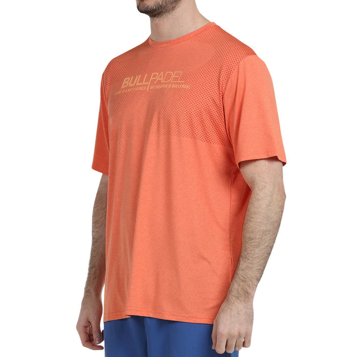 T-shirt Bullpadel Leteo orange 3q - Esprit Padel Shop