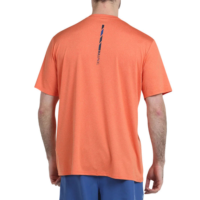 T-shirt Bullpadel Leteo orange dos - Esprit Padel Shop