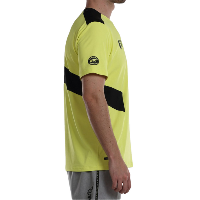 T-shirt Bullpadel Lugre jaune - Esprit Padel Shop