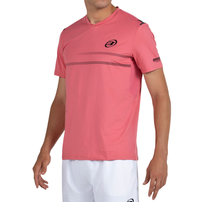 T-Shirt Bullpadel Montuno Rouge - Esprit Padel Shop