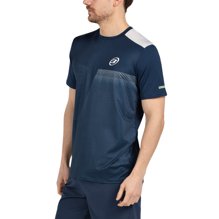 T-shirt Bullpadel Motril Bleu Marine - Esprit Padel Shop