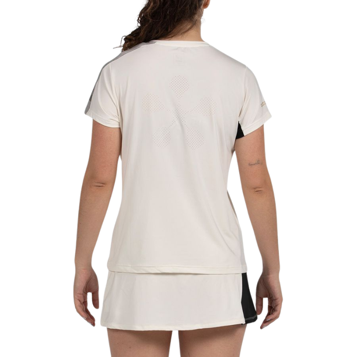 T-shirt Bullpadel Pampan Blanc Femme - Esprit Padel Shop