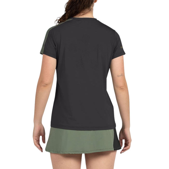 T-shirt Bullpadel Pampan Noir Femme - Esprit Padel Shop