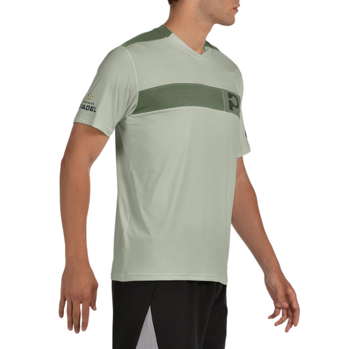 T-shirt Bullpadel Puyo Vert - Esprit Padel Shop