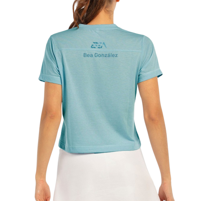 T-shirt Bullpadel Replica Bea González 25V Bleu Femme - Esprit Padel Shop