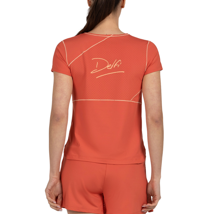 T-shirt Bullpadel Replica Delfi Brea 26V Orange Femme - Esprit Padel Shop