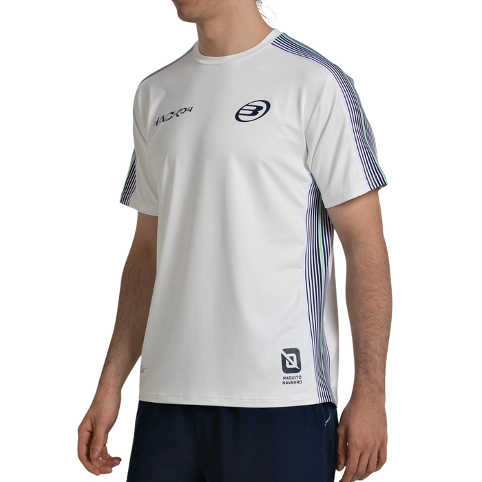 T-shirt Bullpadel Replica Paquito 26V Blanc - Esprit Padel Shop