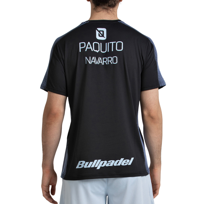 T-shirt Bullpadel Replica Paquito 26V Noir - Esprit Padel Shop