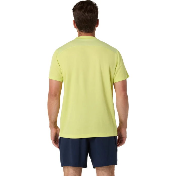 T-shirt Asics Court Jaune - Esprit Padel Shop