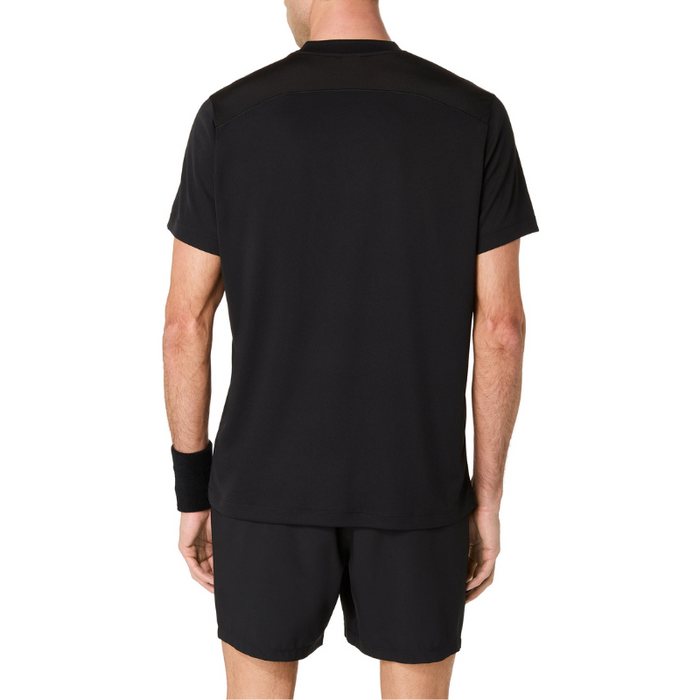 T-shirt Asics Court Noir - Esprit Padel Shop