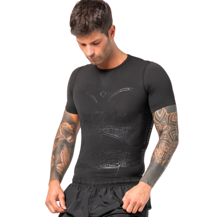 T-shirt de Compression Floky Oxy-Gen Noir - Esprit Padel Shop