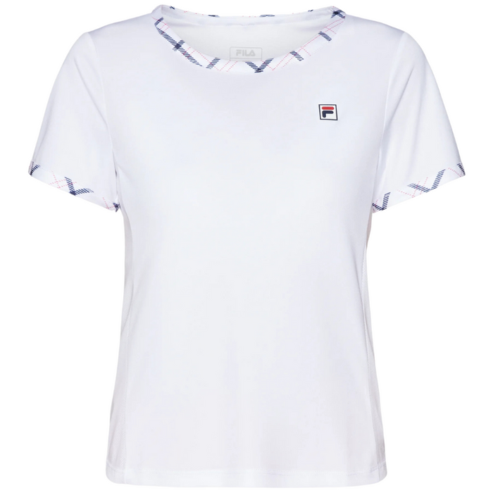 T-shirt Fila Yamila Blanc Femme - Esprit Padel Shop