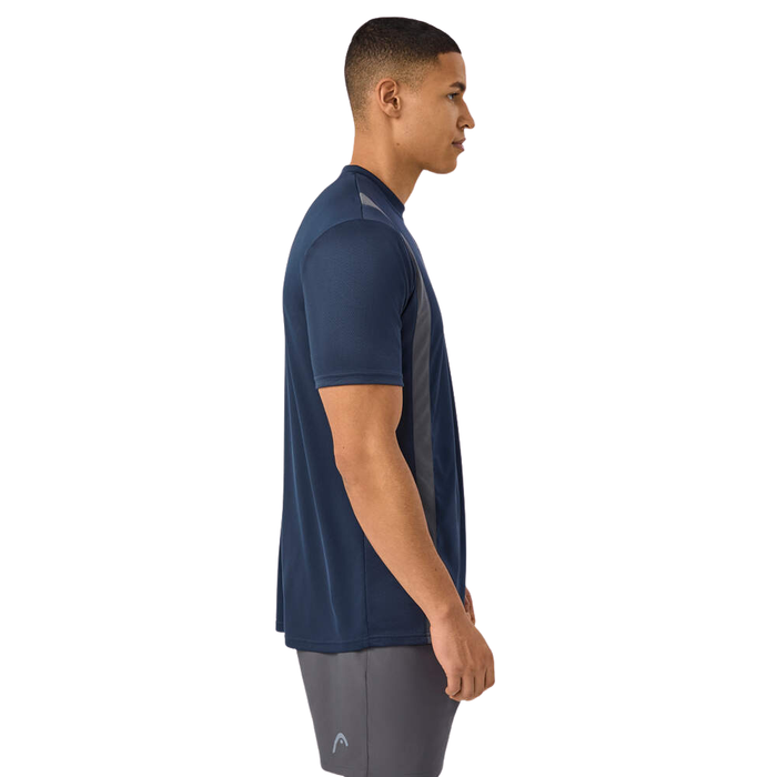T-shirt Head Club Tech Bleu Marine - Esprit Padel Shop