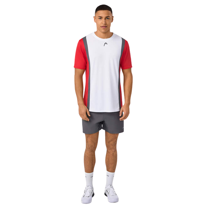 T-shirt Head Club Tech Rouge - Esprit Padel Shop