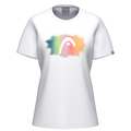 T-shirt Head Lara Blanc Femme - Esprit Padel Shop