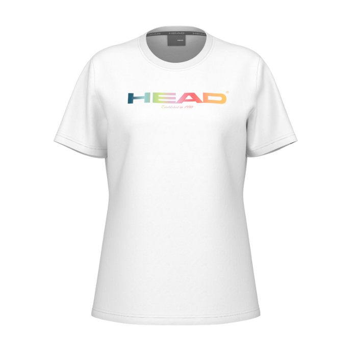 T-shirt Head Rainbow Blanc Femme - Esprit Padel Shop