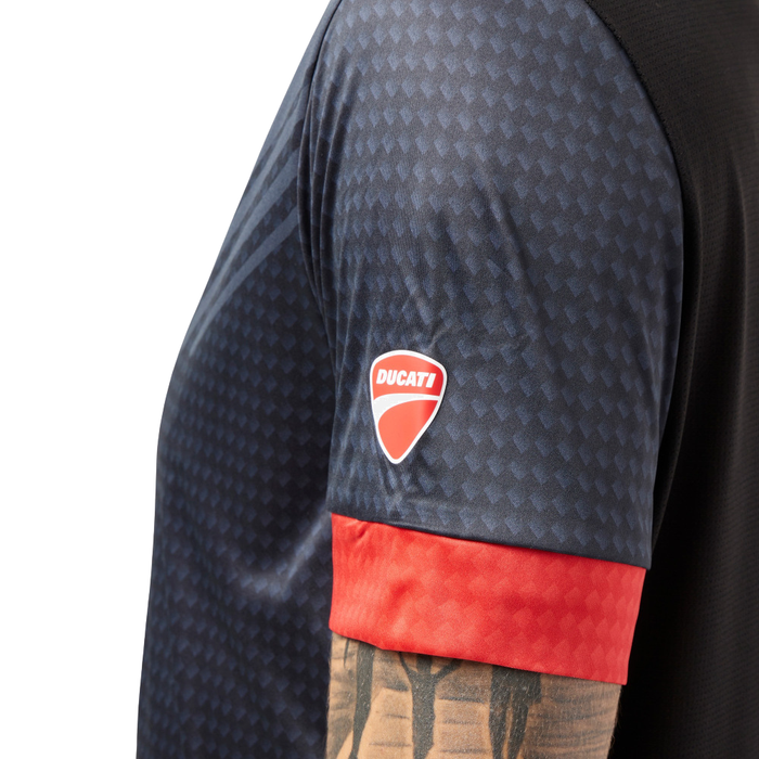 T-shirt Macron x Ducati Noir - Esprit Padel Shop
