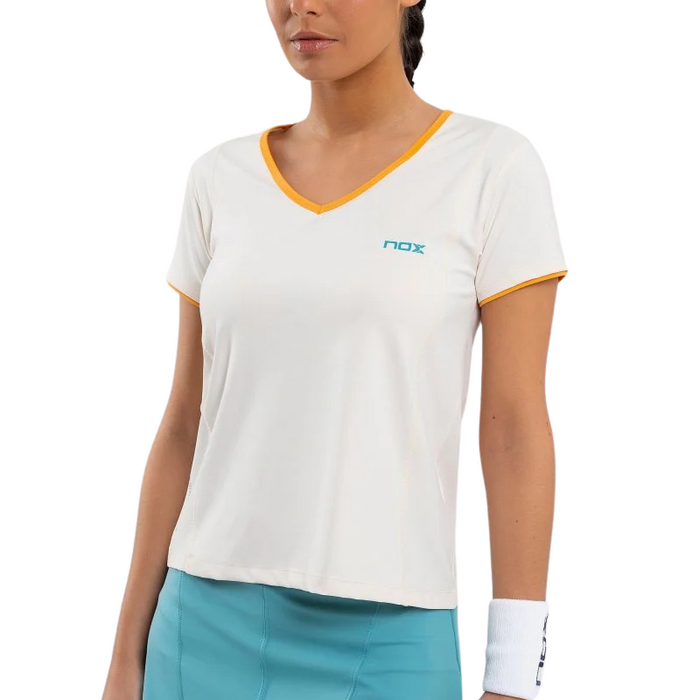 T-shirt Nox Pro Beige Femme - Esprit Padel Shop