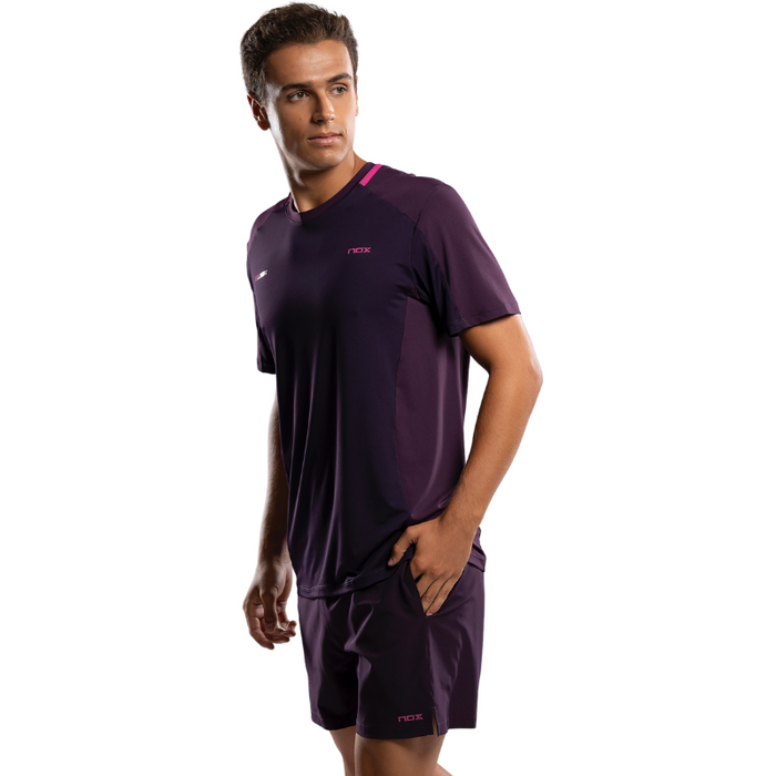 T-shirt Nox Pro Violet - Esprit Padel Shop