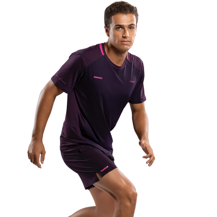 T-shirt Nox Pro Violet - Esprit Padel Shop