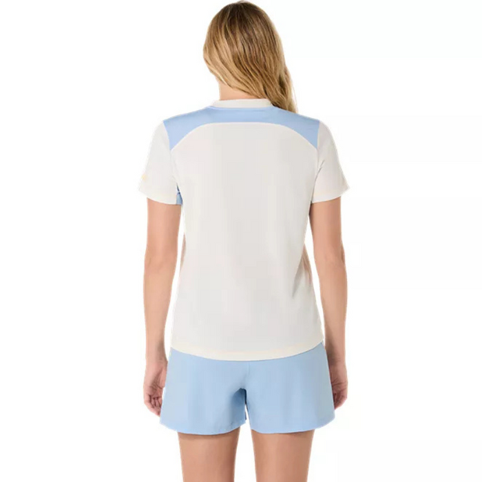 T-shirt Asics Padel Court SS Beige Femme - Esprit Padel Shop