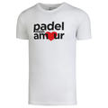T-shirt Padel Mon Amour Coton Blanc - Esprit Padel Shop