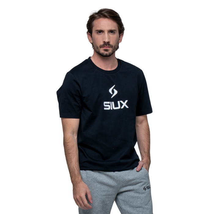 T-shirt Siux Basic Noir Unisexe - Esprit Padel Shop