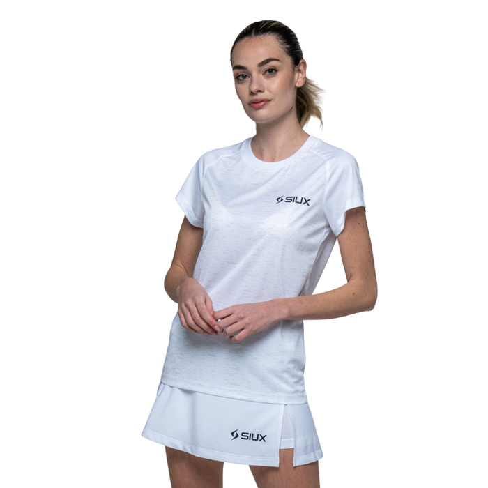 T-shirt Siux Club Blanc Femme - Esprit Padel Shop