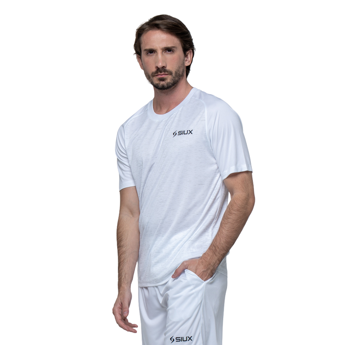 T-shirt Siux Club Blanc - Esprit Padel Shop