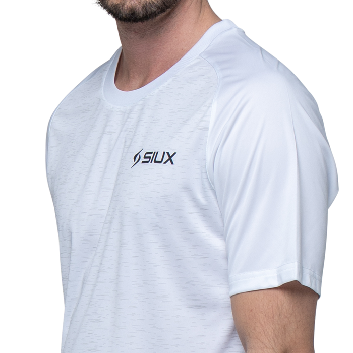 T-shirt Siux Club Blanc - Esprit Padel Shop