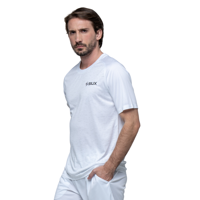 T-shirt Siux Club Blanc - Esprit Padel Shop