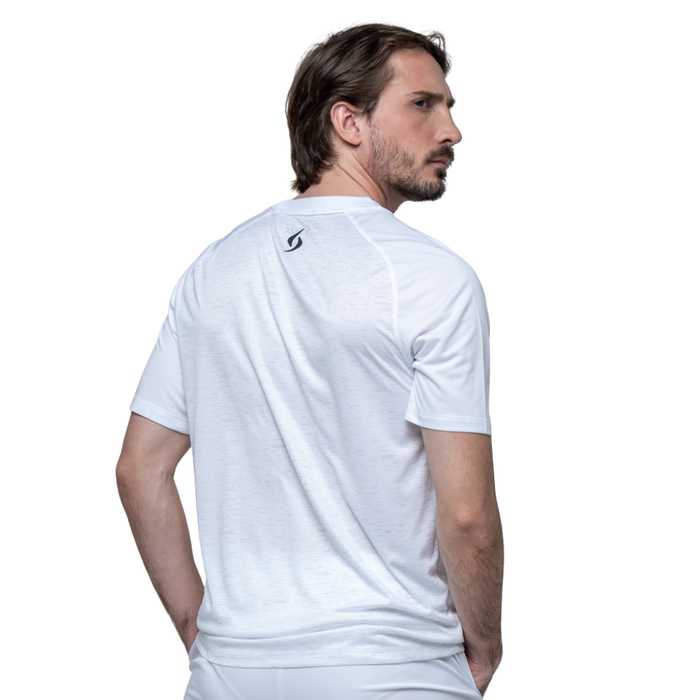 T-shirt Siux Club Blanc - Esprit Padel Shop