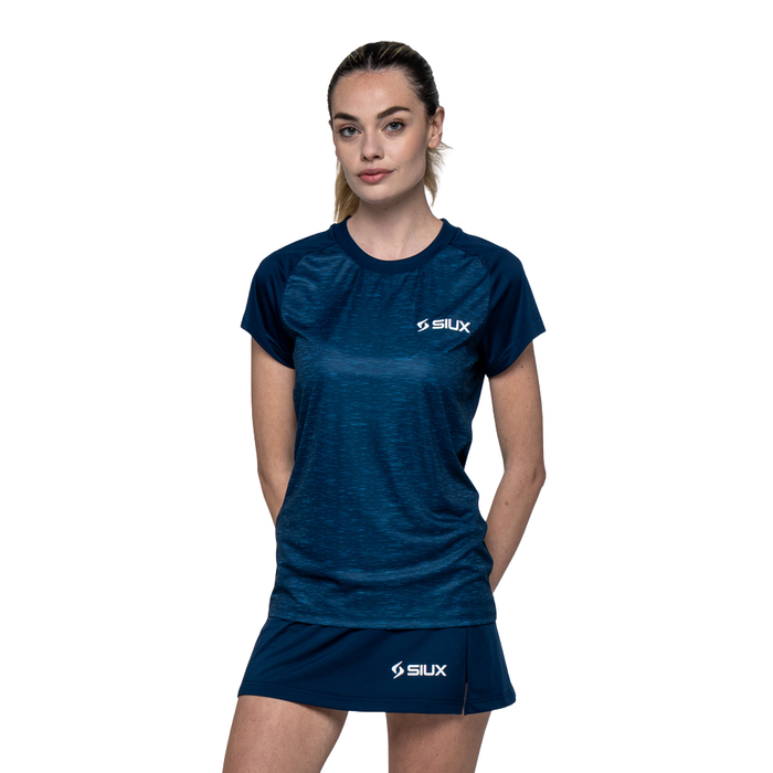 T-shirt Siux Club Bleu Marine Femme - Esprit Padel Shop