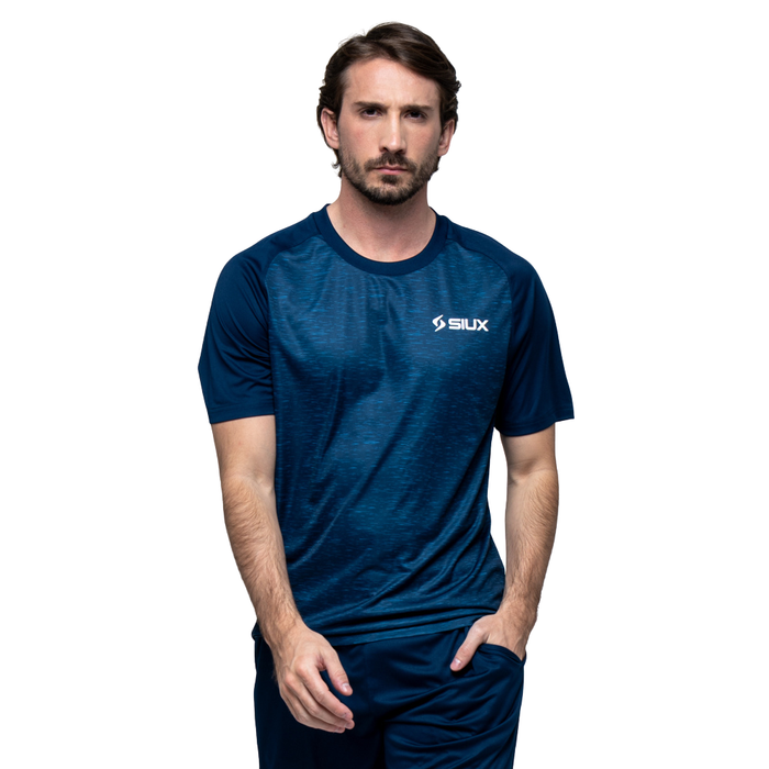 T-shirt Siux Club Bleu Marine - Esprit Padel Shop