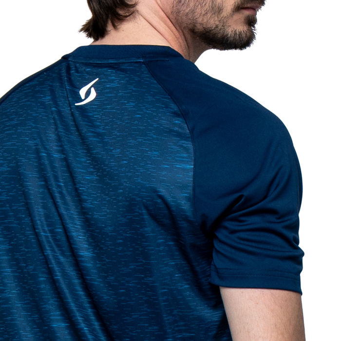 T-shirt Siux Club Bleu Marine - Esprit Padel Shop