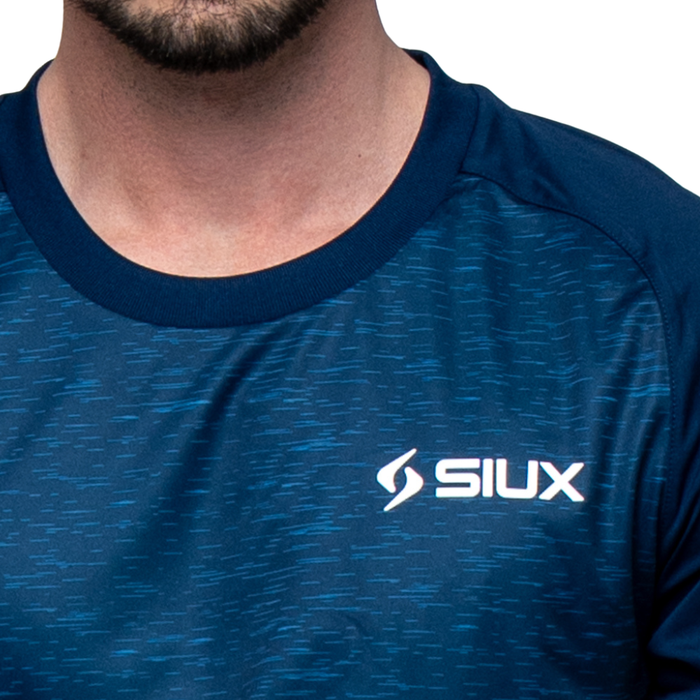 T-shirt Siux Club Bleu Marine - Esprit Padel Shop