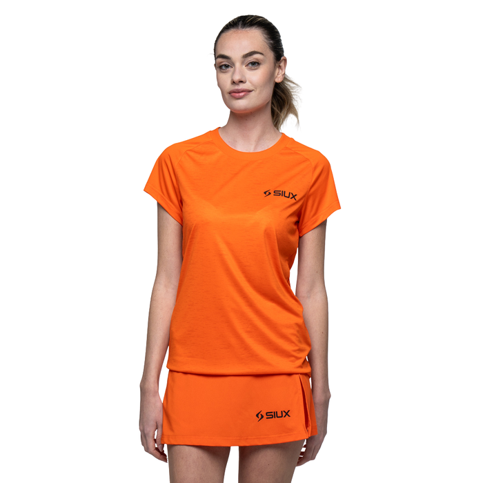 T-shirt Siux Club Orange  Femme - Esprit Padel Shop