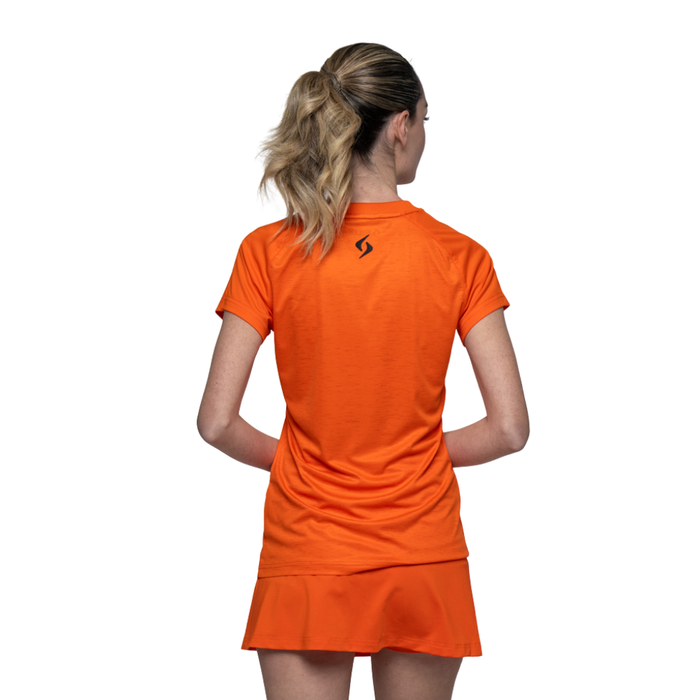T-shirt Siux Club Orange  Femme - Esprit Padel Shop
