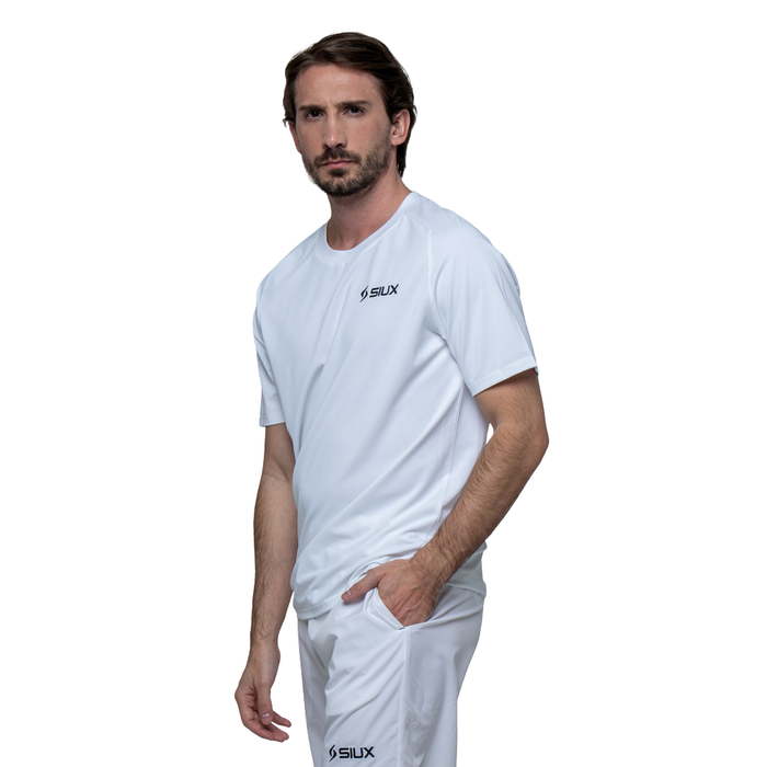 T-shirt Siux Match Blanc - Esprit Padel Shop