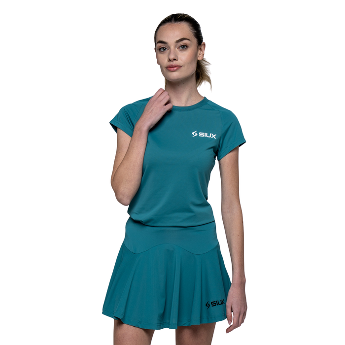 T-shirt Siux Match Bleu Femme - Esprit Padel Shop
