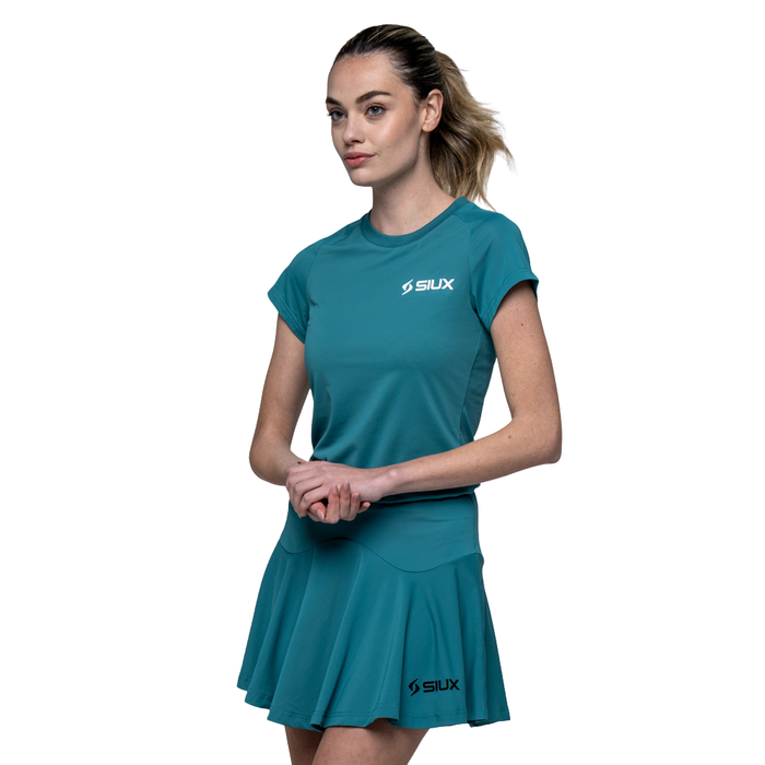 T-shirt Siux Match Bleu Femme - Esprit Padel Shop