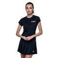 T-shirt Siux Match Noir Femme - Esprit Padel Shop