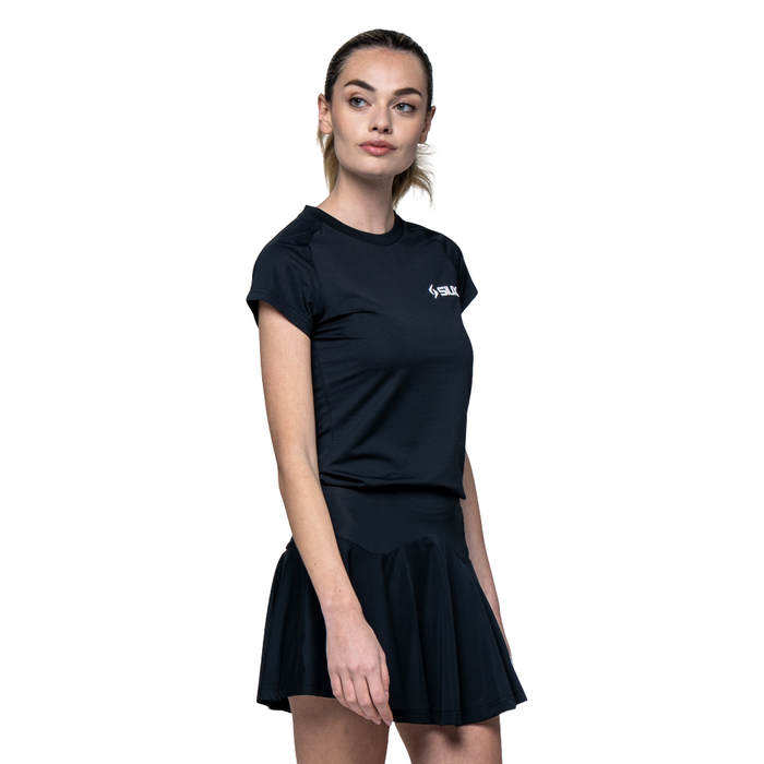 T-shirt Siux Match Noir Femme - Esprit Padel Shop