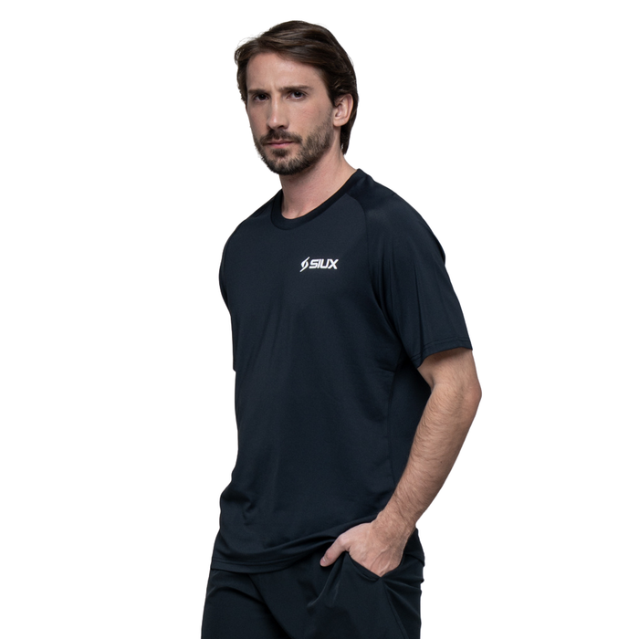 T-shirt Siux Match Noir - Esprit Padel Shop