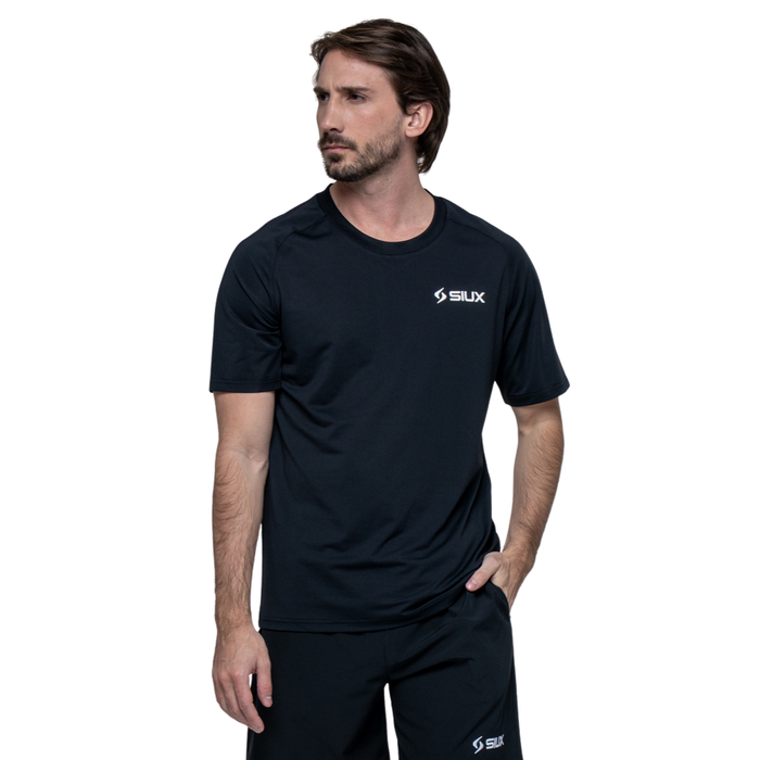 T-shirt Siux Match Noir - Esprit Padel Shop