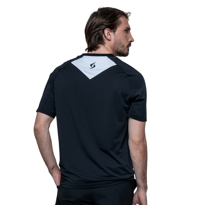 T-shirt Siux Match Noir - Esprit Padel Shop