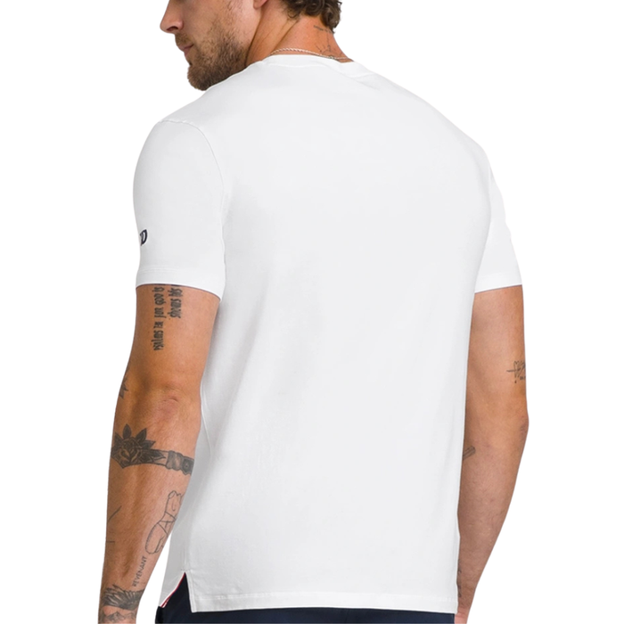 T-shirt Wilson Easy Street Tee Blanc- Esprit Padel Shop