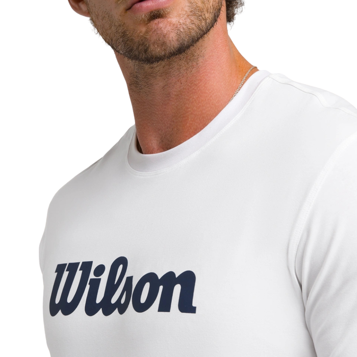 T-shirt Wilson Easy Street Tee Blanc- Esprit Padel Shop